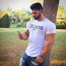BELEGEND 男士健身服 Muscle Fit 短袖 T恤