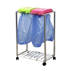 OTTO 掀蓋式分類垃圾桶 2入, 混色, 1組