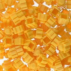 ATTO BLOCK DIY積木組 ADF200 8mm 200入 10包, 黃色 (YE)