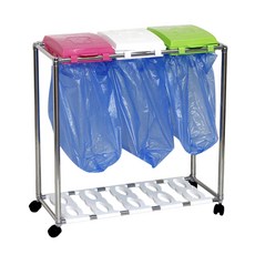 Sense 2030 回收箱 3 格 1 層, 彩色, 1個