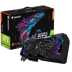기가바이트 AORUS Master 지포스 RTX 3080 그래픽카드 D6X 10GB