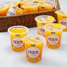 매일유업 데르뜨 오렌지젤리, 130g, 1개, 12개입
