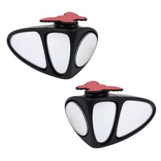 3S 汽車後視輔助鏡 黑色, 1套