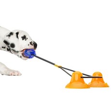 Well Love雙重吸附狗狗玩具 WL-1087, 橘子, 1個