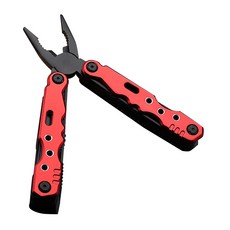 彩色金屬不鏽鋼多功能工具 紅色, 1個