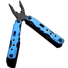 彩色金屬不鏽鋼多功能工具 藍色, 1個