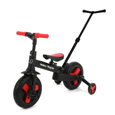 베네베네 벤트라이크 네발자전거 M700 + 손잡이, 레드, 1개