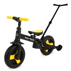 베네베네 벤트라이크 네발자전거 M700 + 손잡이, 옐로우, 1개