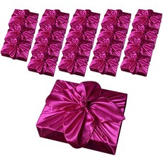 tongshop 緞麵包袱巾 88 x 88 cm, 杜鵑粉, 20個