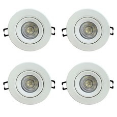 DAYON 一體式嵌入燈 5W 4p, 燈泡色, 1個