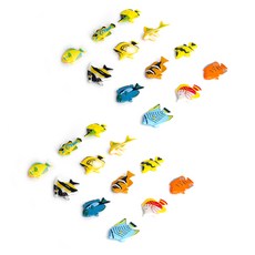 미미네아쿠아 어항꾸미기 피규어 열대어, 2세트