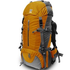 GRAT Fliegen 登山背包 50L + 防水罩 隨機出貨, 芥末色