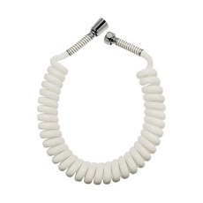 白色淋浴彎頭蓮蓬頭 3m, 1個