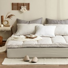 AIRE 超高密度棉絎縫墊, 米色