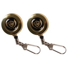 ARTINUS Pin-on-reel pin type 2p, 金 (P-807G)