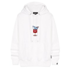 NESPA 男女共用 大尺碼 鯊魚罐頭 刷毛 帽T SIA_0306