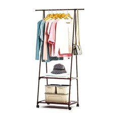 移動式掛衣架, 黑色