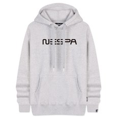 NESPA 字體刷毛連帽T恤 SIA_0307