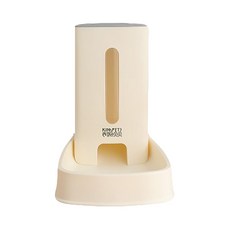 The Flow聰明的貓咪們要聰明地吃飯餵食器, 3.8L, 黃色的