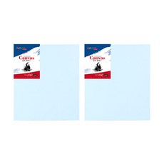 아트메이트 캔버스 컬러 F형 블루 2p, 면천