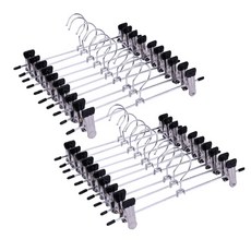 ABM 防滑夾式褲架, 混色, 20個