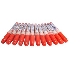 白板筆 12入, 紅色的, 1個