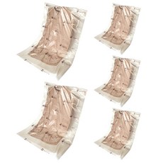 透明衣物防塵罩 L號, 1件, 5個