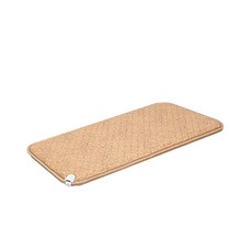 한일온돌왕 온열 전기방석 HI-2019, 카푸치노, 2인용(450 x 1000 mm)