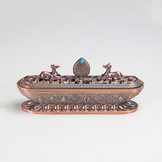 家用塔香臥式香爐, 紅銅色