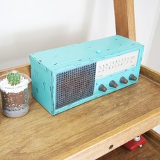 鄉村風美式復古收音機裝飾品, 本品