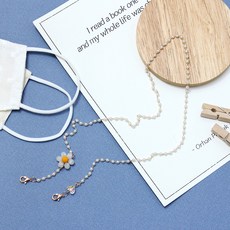 絲路蛋白石愛心串珠口罩掛繩