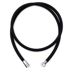 비엔지 실리콘 샤워호스 블랙 1.7m, 1개