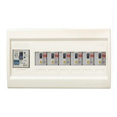 Jinhyung電氣住宅用暴露式配電盤 6回路, 1個