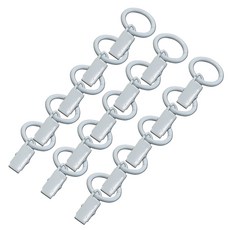 Sundeco 適用於17 15 13mm 金屬夾環 25mm, 白色, 15個