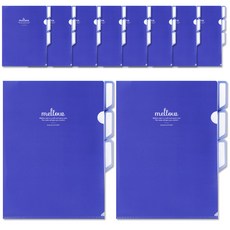 b fancy 3索引文件夾, 藍色, 10個