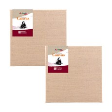 아트메이트 캔버스 정사각 2p, 황마