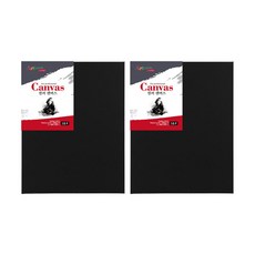 Artmate 彩色帆布 F型 黑色, 3號, 2個