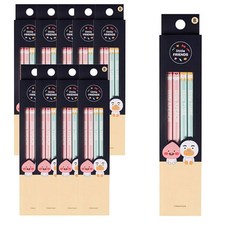 KAKAO FRIENDS 小夥伴鉛筆組 B款, Apeach+Tube, 10組