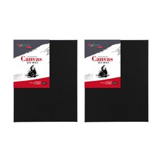 아트메이트 캔버스 블랙 F형 2p, 면천