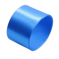 BR 공단 리본끈 40mm, 청색, 45m, 1개