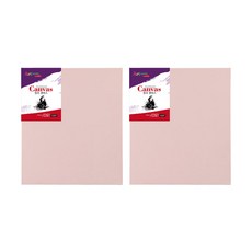 Artmate 彩色畫布 F型 粉紅色 2入, 棉布