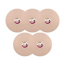 Artmate 帆布圓5p, 黃麻