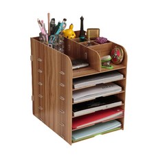 aryko 組裝式文件收納盒, 木頭, 6層