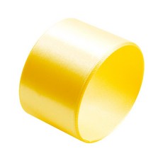 40mm 緞帶, 1個, 黃色, 45m