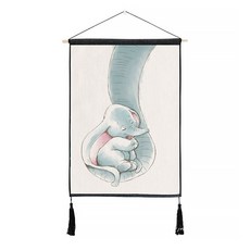 알럽홈 큐티 리틀 애니멀 패브릭 포스터, 아기코끼리