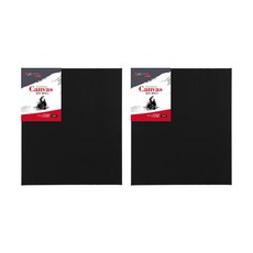아트메이트 캔버스 블랙 F형 2p, 면천
