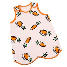 Maykids 童款印花連身防踢背心 紅蘿蔔款