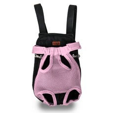 딩동펫 반려동물 메쉬포대기, 핑크, 1개