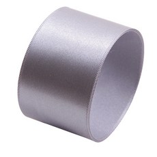 BR 공단 리본끈 40mm, 청회색, 45m, 1개