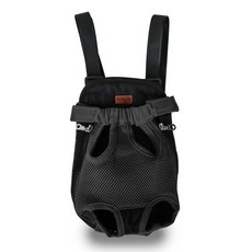 DING DONG PET 寵物網眼背巾, 黑色